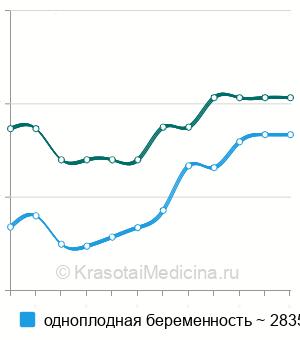 Средняя стоимость УЗИ-скрининг 3 триместра беременности в Нижнем Новгороде